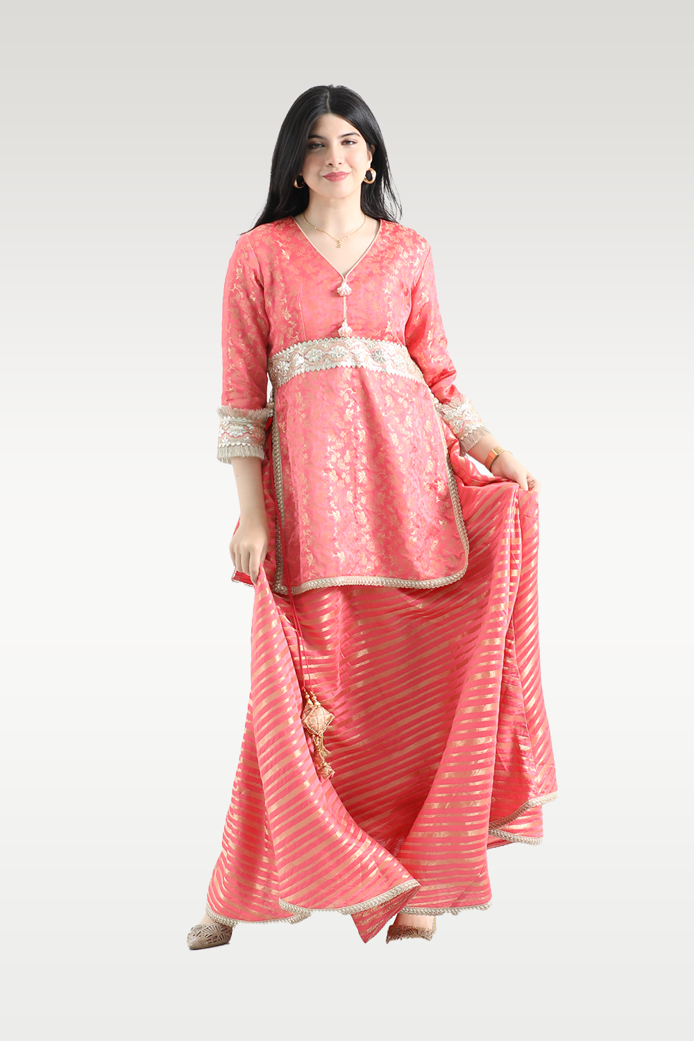 Alish Pink Lehenga Choli