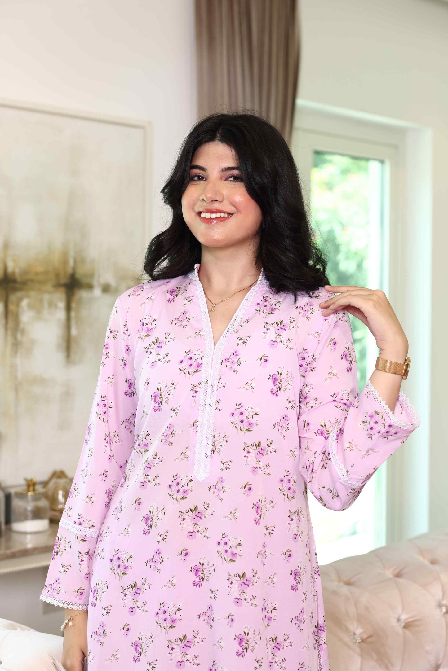 RMGK - Pink Floral Co-Ord Set