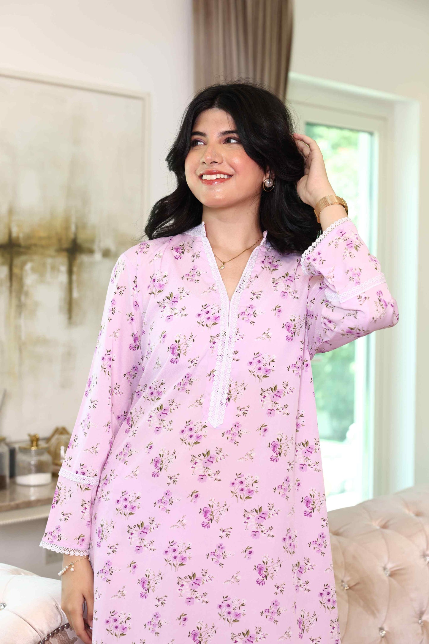 RMGK - Pink Floral Co-Ord Set