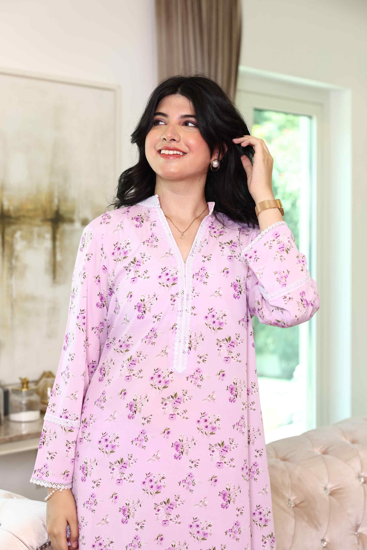 RMGK - Pink Floral Co-Ord Set