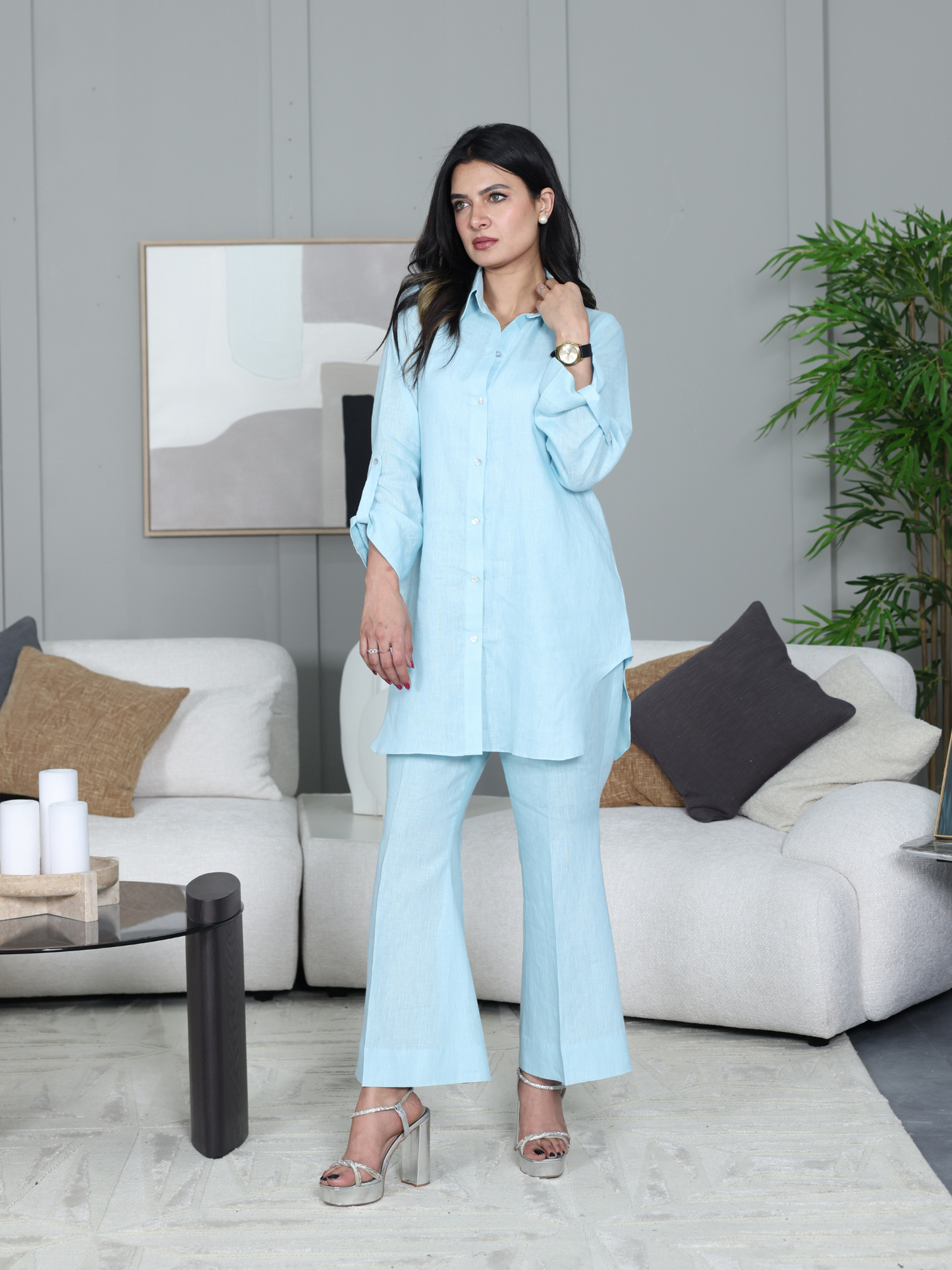 Cotton Linen Cord Set