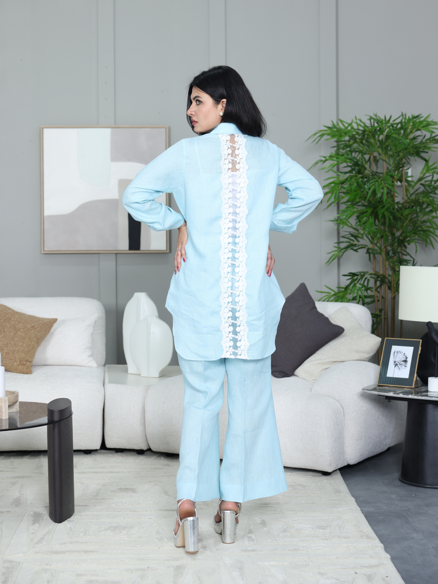 Cotton Linen Cord Set