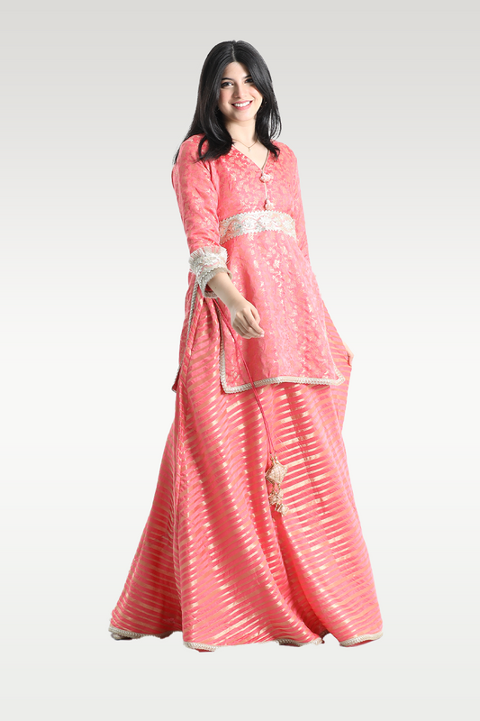 Alish Pink Lehenga Choli