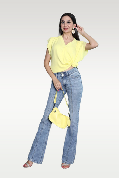 Alish Canary Yellow Top RMDQ