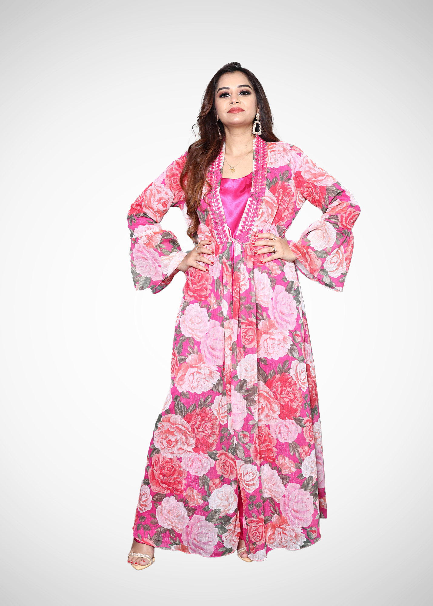 Alish Fuchsia Pink Co-ord Set