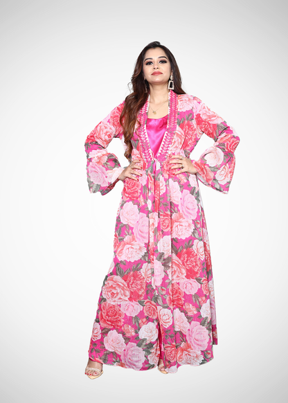Alish Fuchsia Pink Co-ord Set